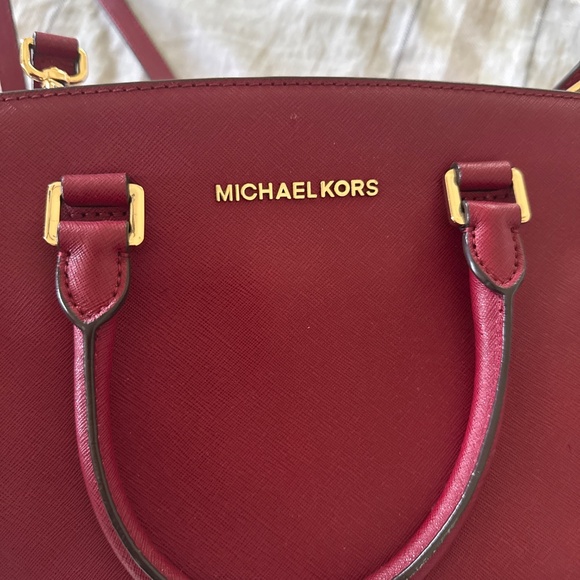 Michael Kors Selma Medium Saffiano Leather Satchel - Picture 2 of 8